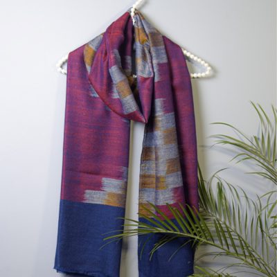 Multi Colour Reversible Pashmina Stole