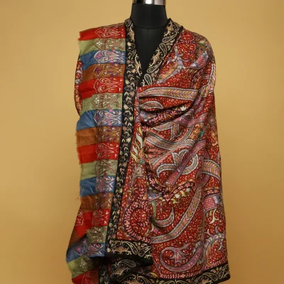Multicolor Pure Pashmina Shawl