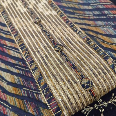 Blue colourful leheria modal