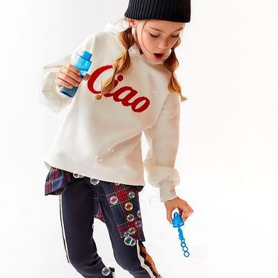 Short lilac ruffled dress