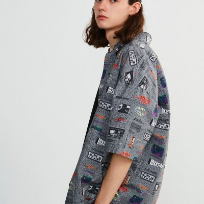 Knit cropped cardigan